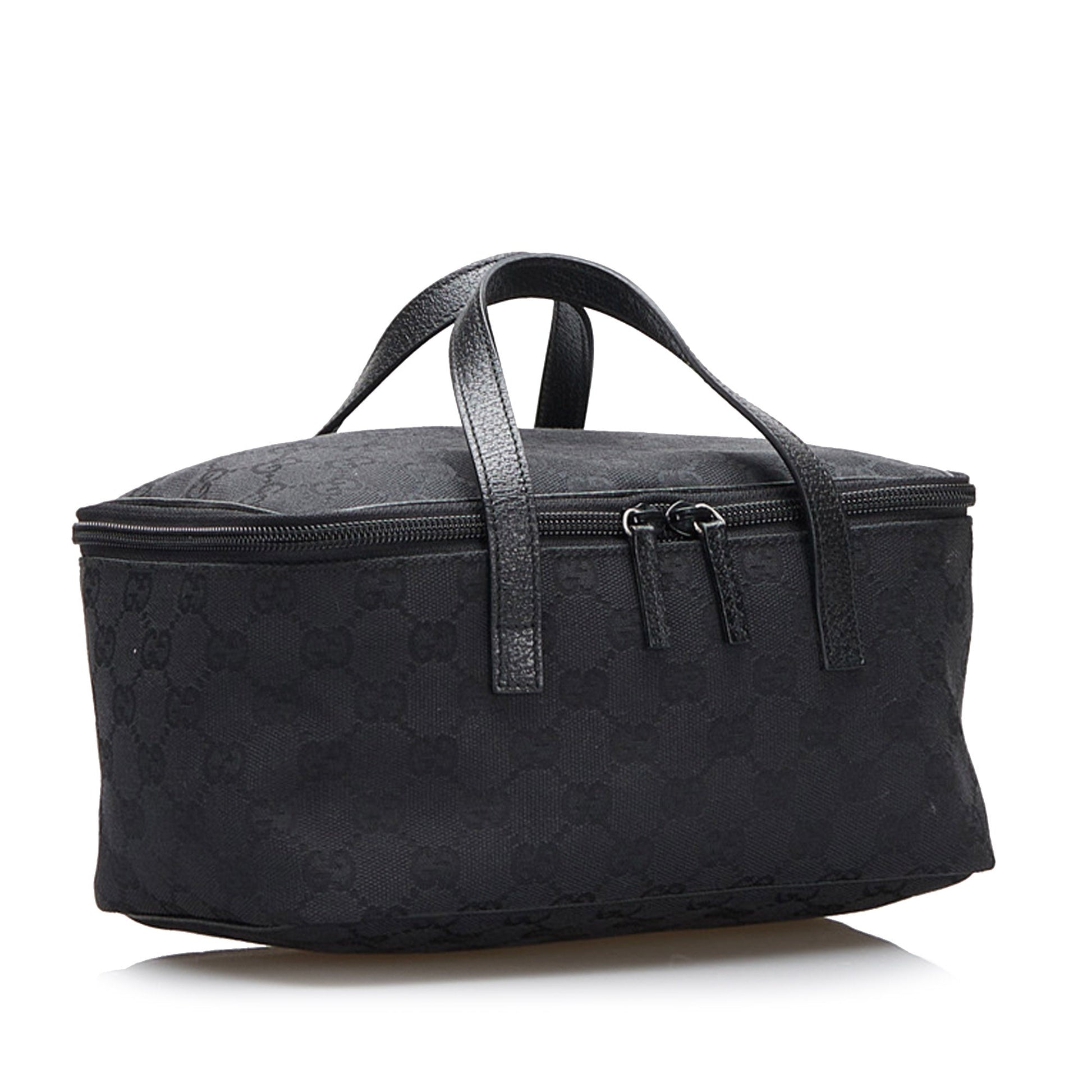 Gucci Leather Canvas Handbag Style 8