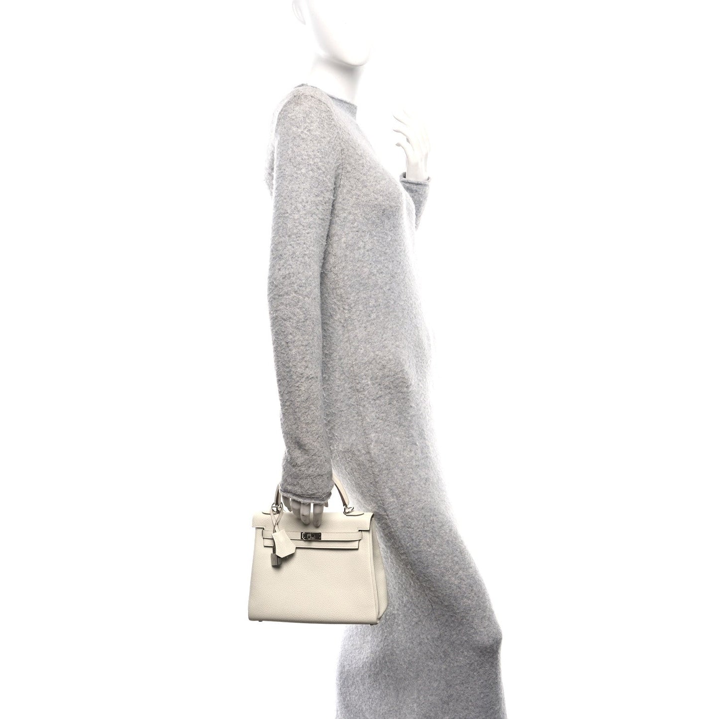 Hermes Togo Kelly Retourne 25 Mushroom