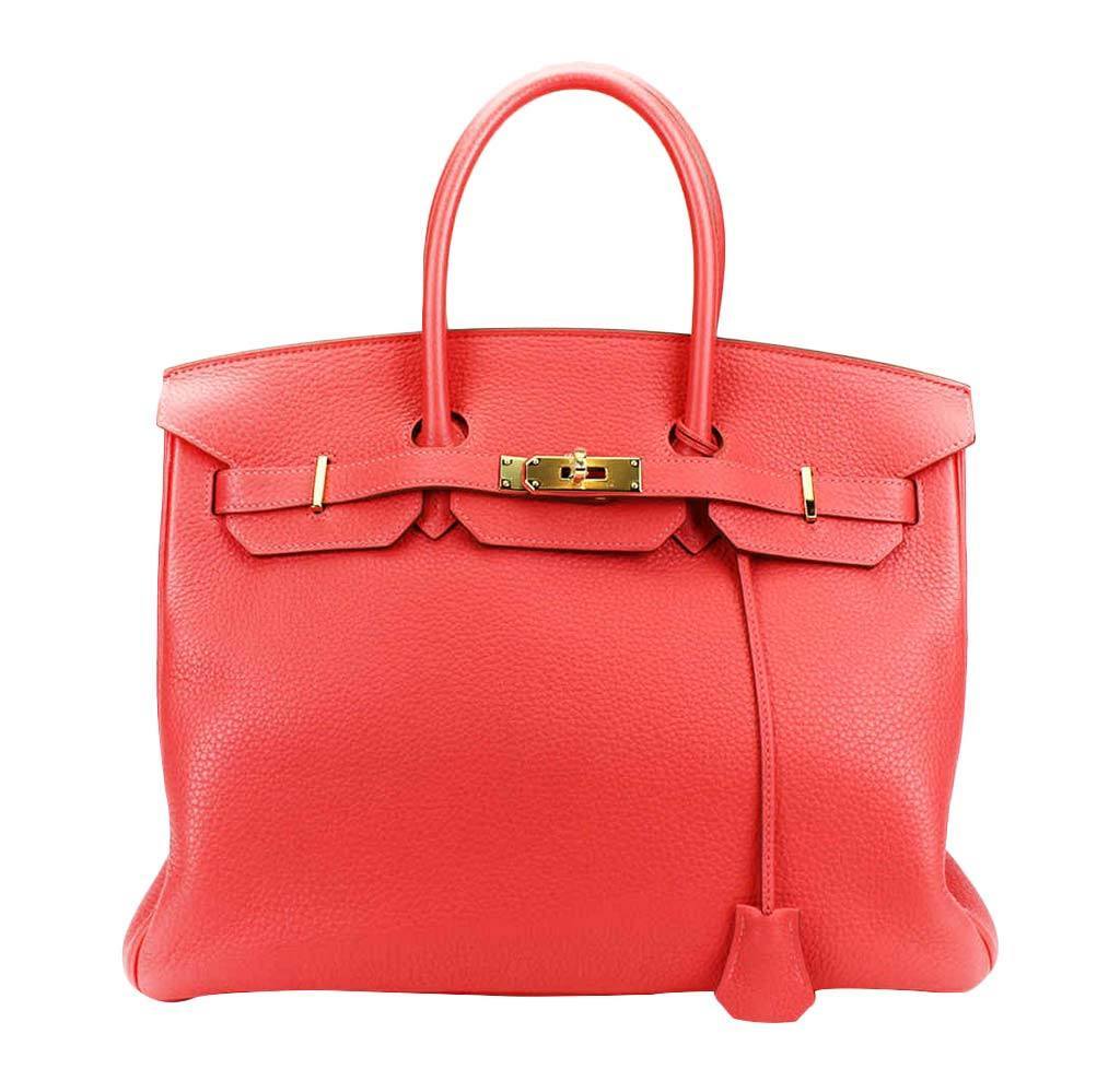 HermesBirkin 35 Rose Jaipur Bag PHW