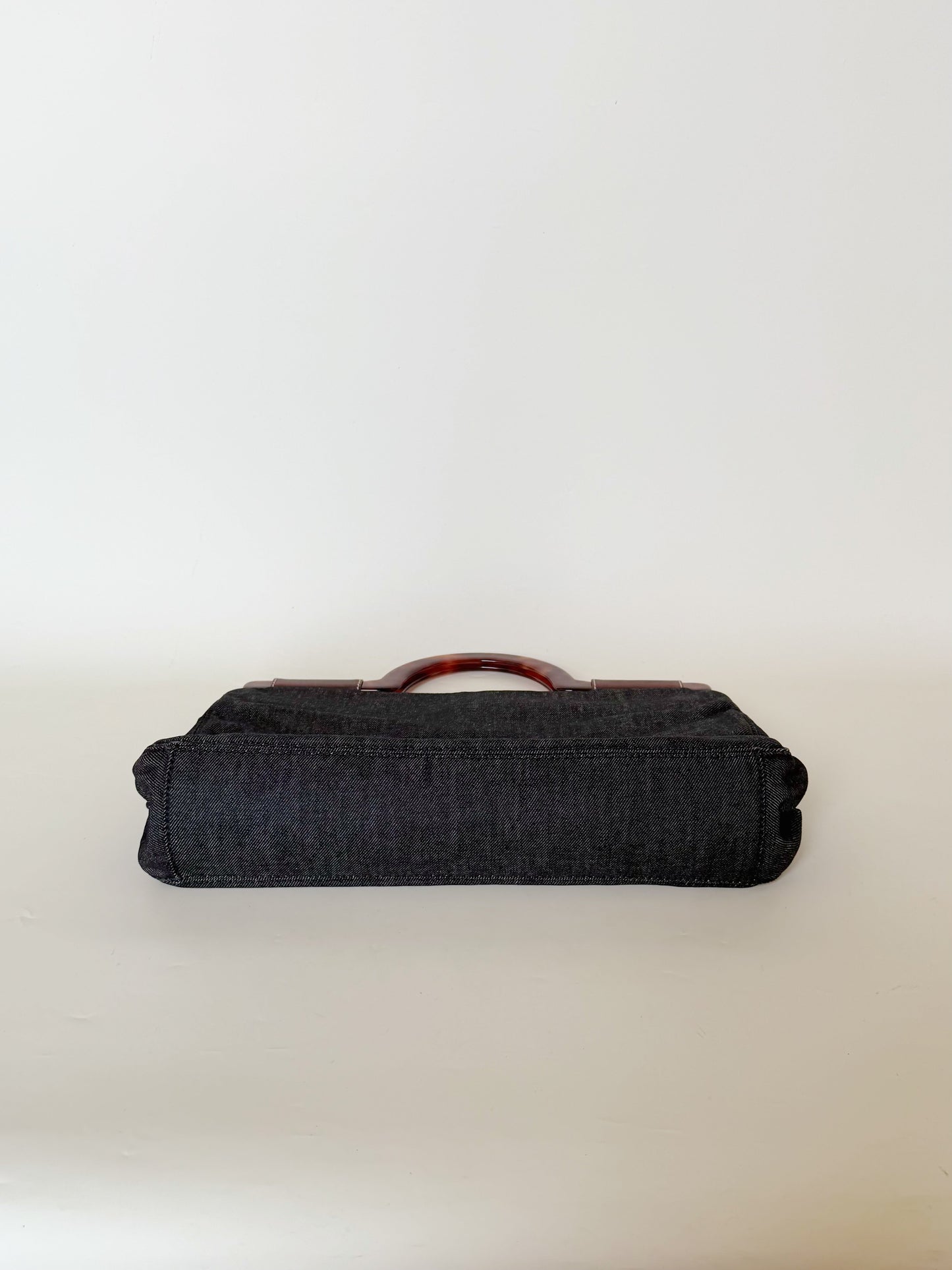 Chanel Denim Tortoise  CC Tote