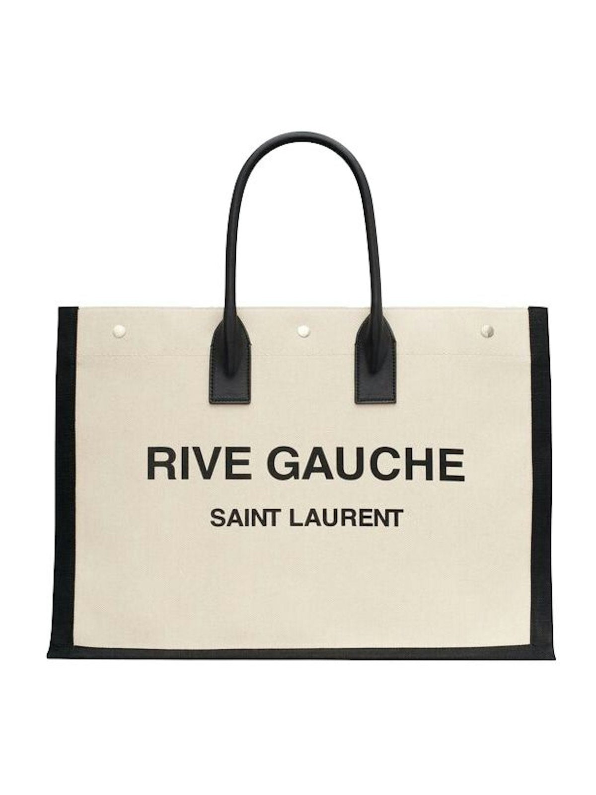 Luxury Saint Laurent Trending 2025 Women's Rive Gauche Large Tote Bag in Beige | 509415FAAVU Color 9083