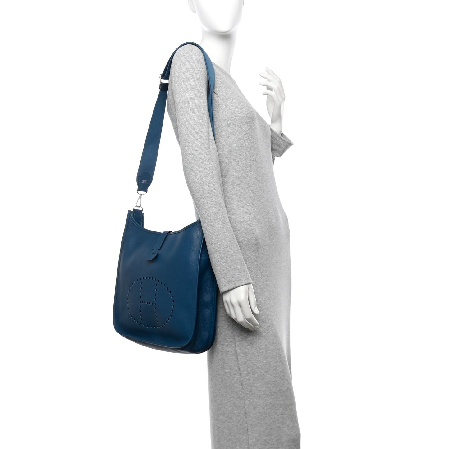 Hermes Epsom Evelyne III GM Cobalt