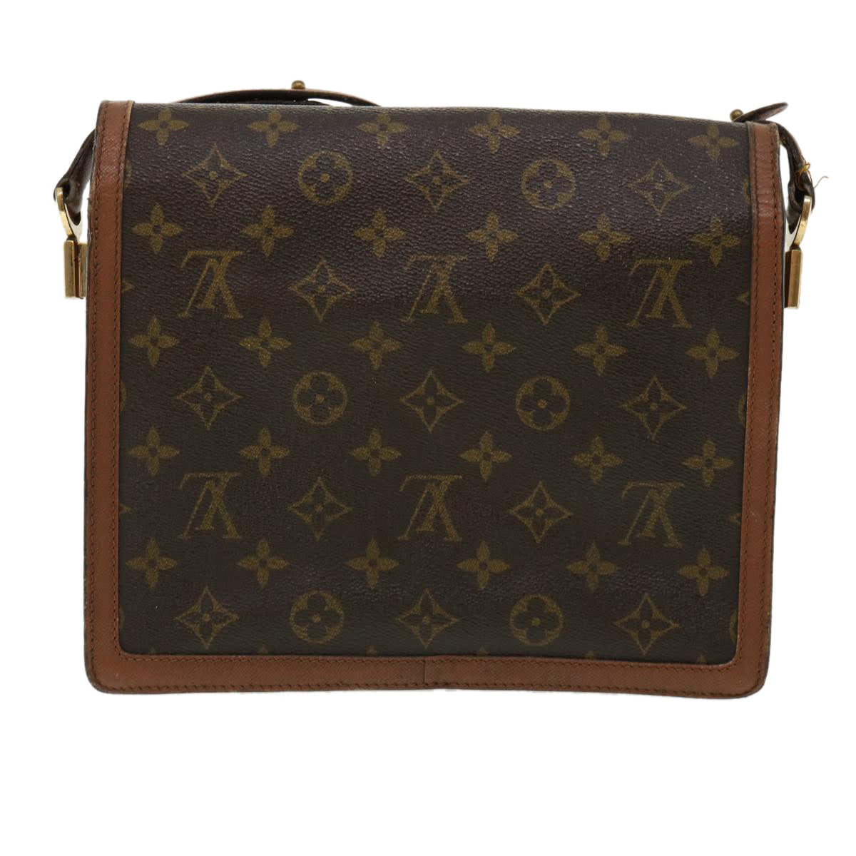 LOUIS VUITTON Monogram Raspail Shoulder Bag LV Auth