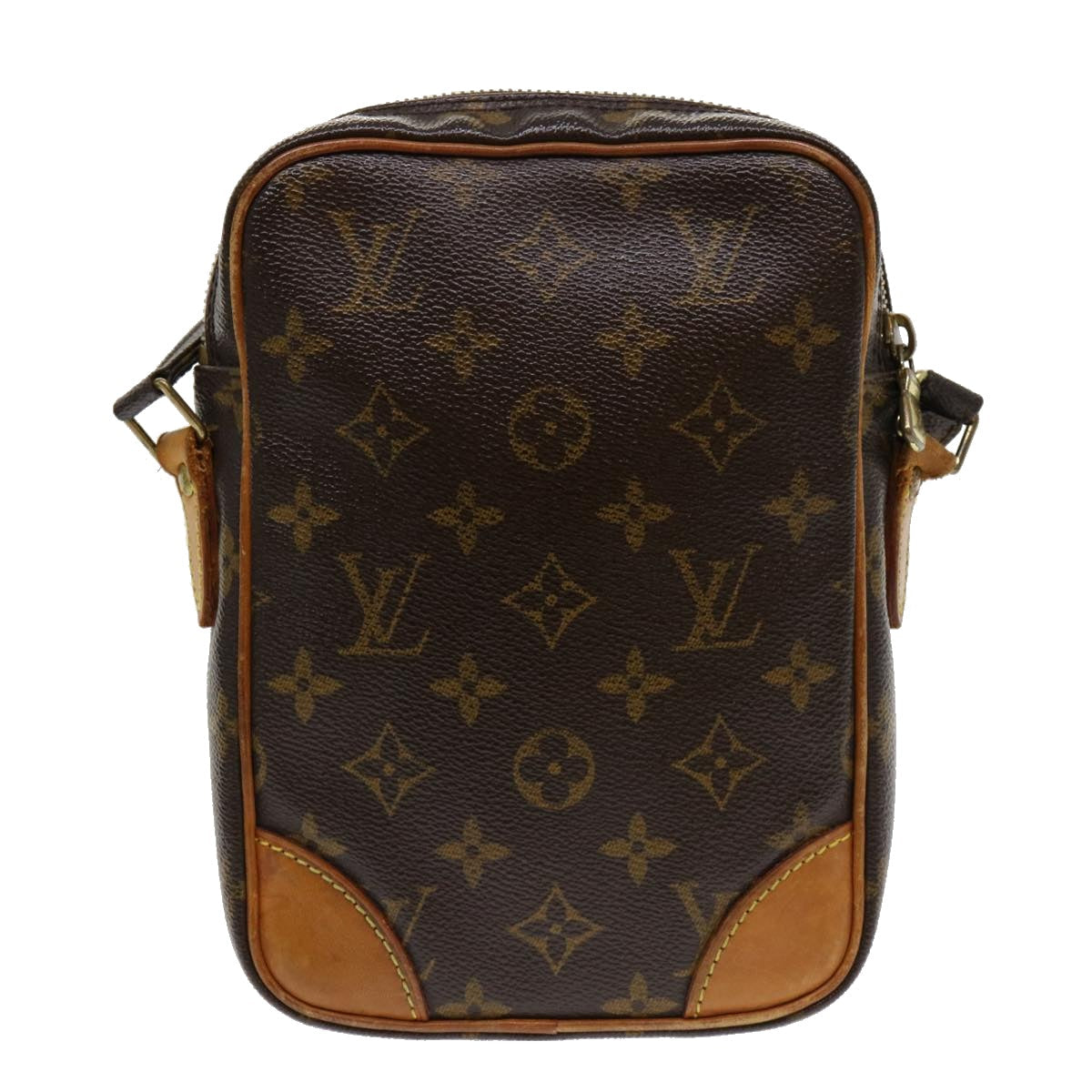 LOUIS VUITTON Monogram Danube Shoulder Bag LV Auth