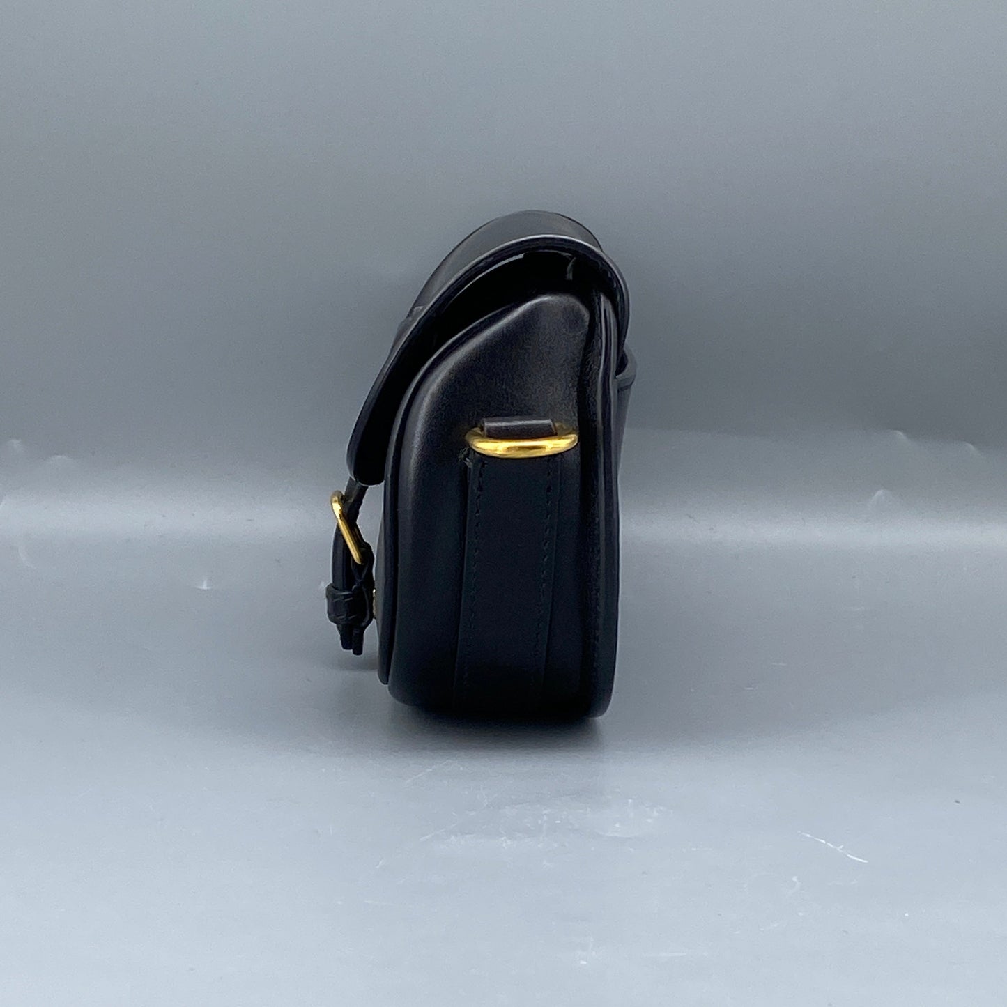 Christian Dior Bobby East-West Smooth Black Calfskin Shoulder Bag