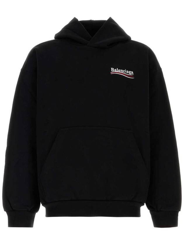 Luxury Balenciaga Trending 2026 Political Campaign Hoodie Black