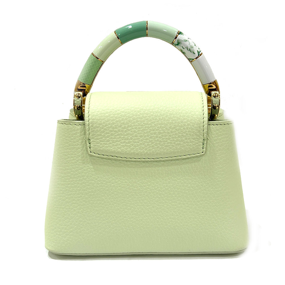 Louis Vuitton Capsule MINI M21639 2w Handbag Trio Leather Green