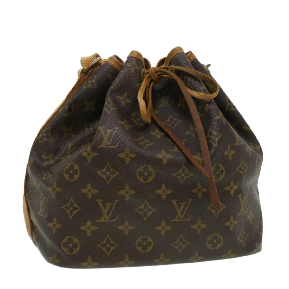 LOUIS VUITTON Monogram Petit Noe Shoulder Bag M42226 LV 33058