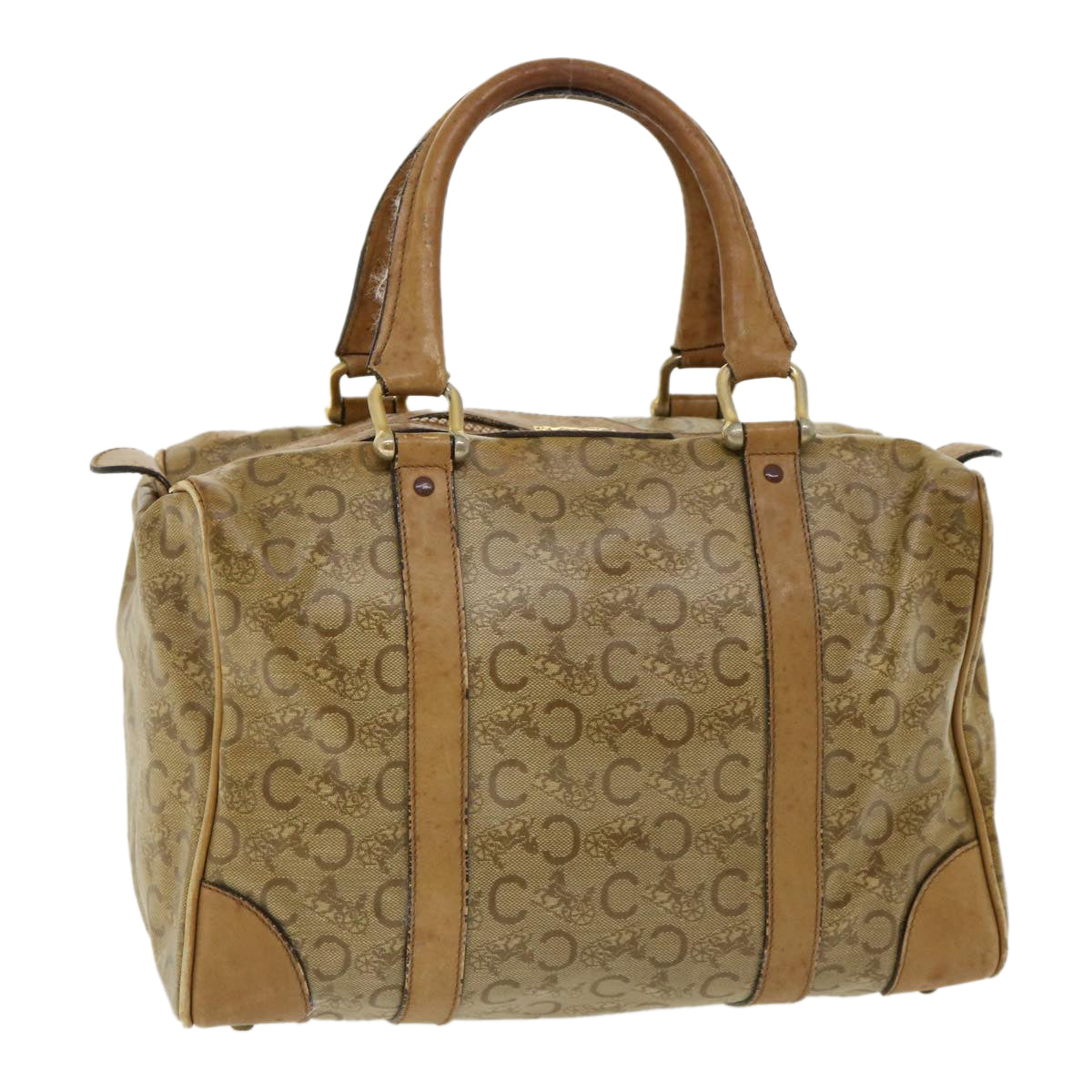 Luxury CELINE Hand Bag PVC Leather Beige  33127