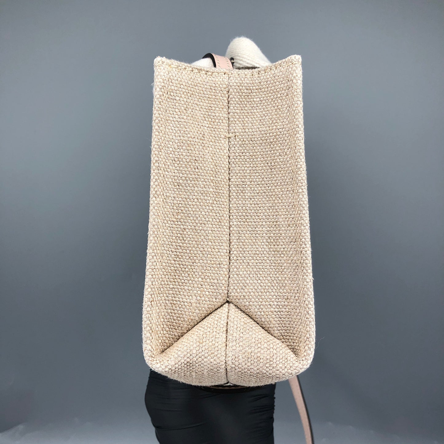 Chloe Woody Small Tote Bag Beige