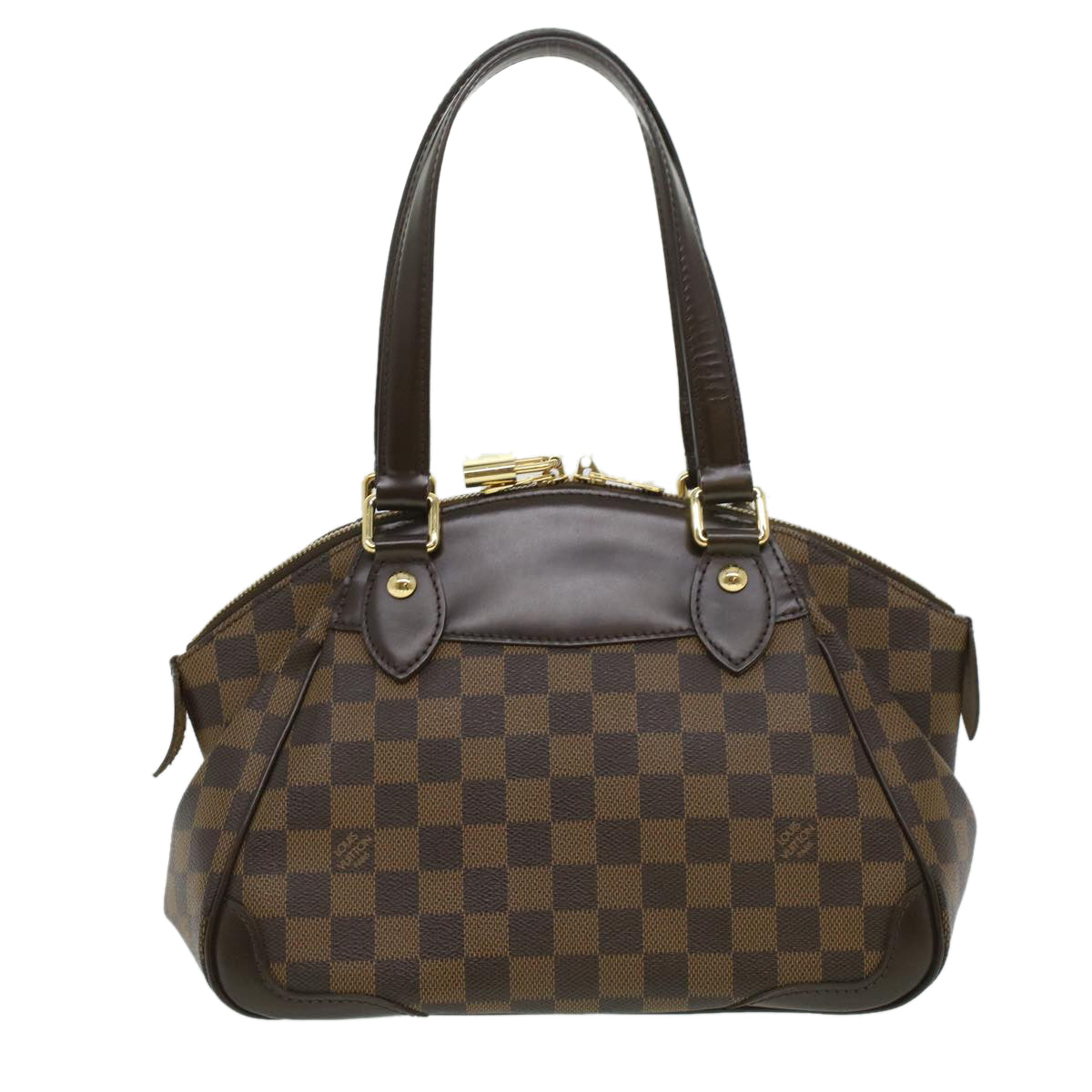 LOUIS VUITTON Damier Ebene Verona PM Hand Bag N41117 LV  33243A