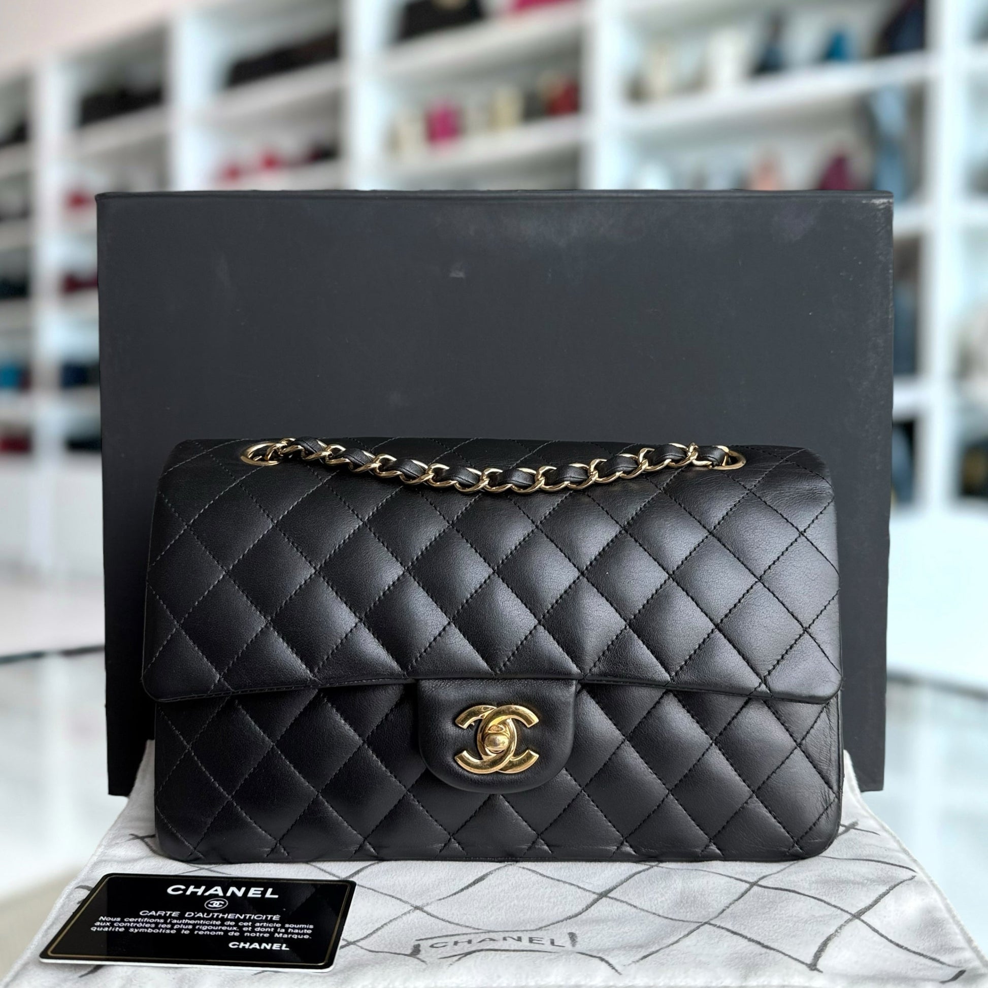 Chanel Classic Flap Medium Shoulder Bag - EworeBags