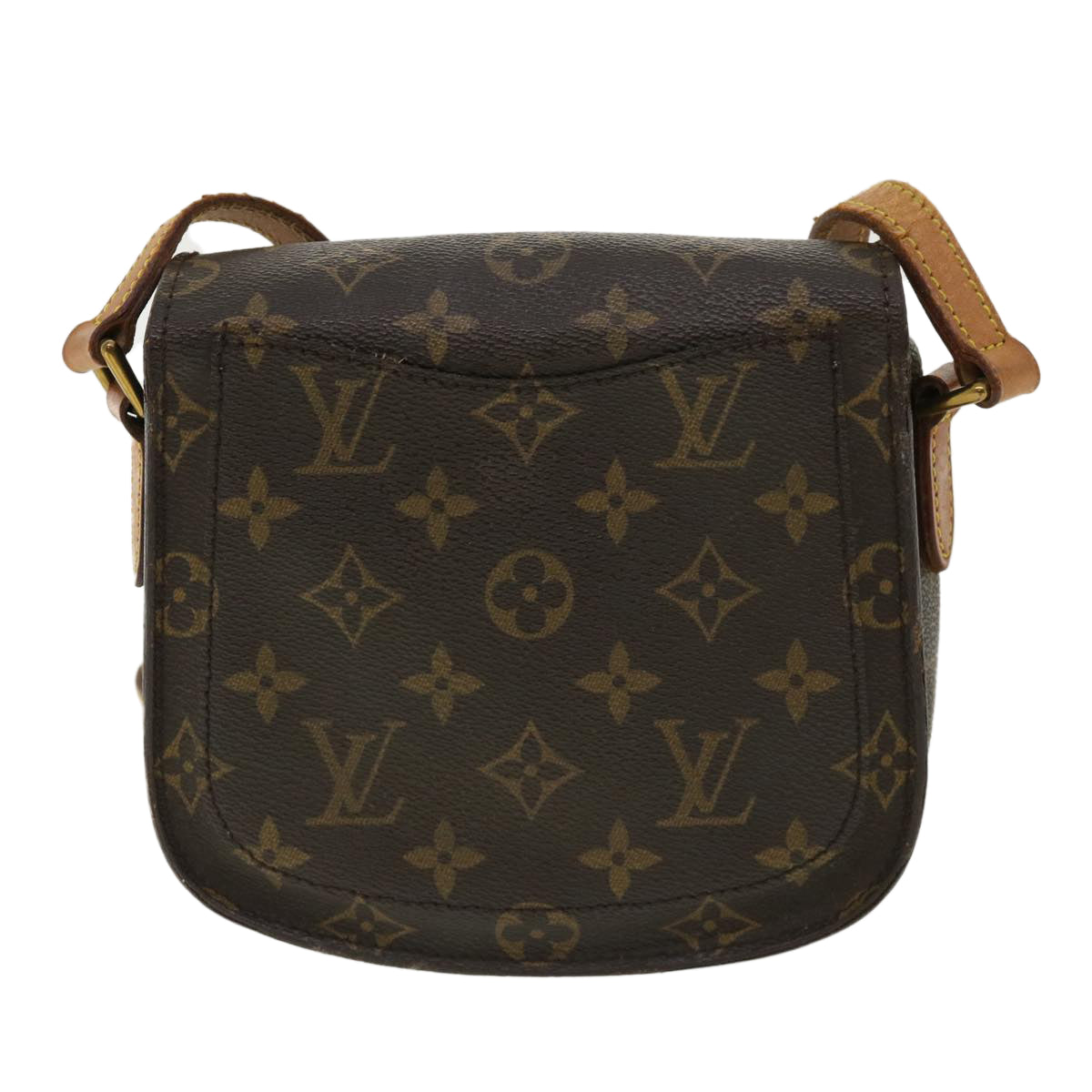 LOUIS VUITTON Monogram Saint Cloud PM Shoulder Bag LV Auth