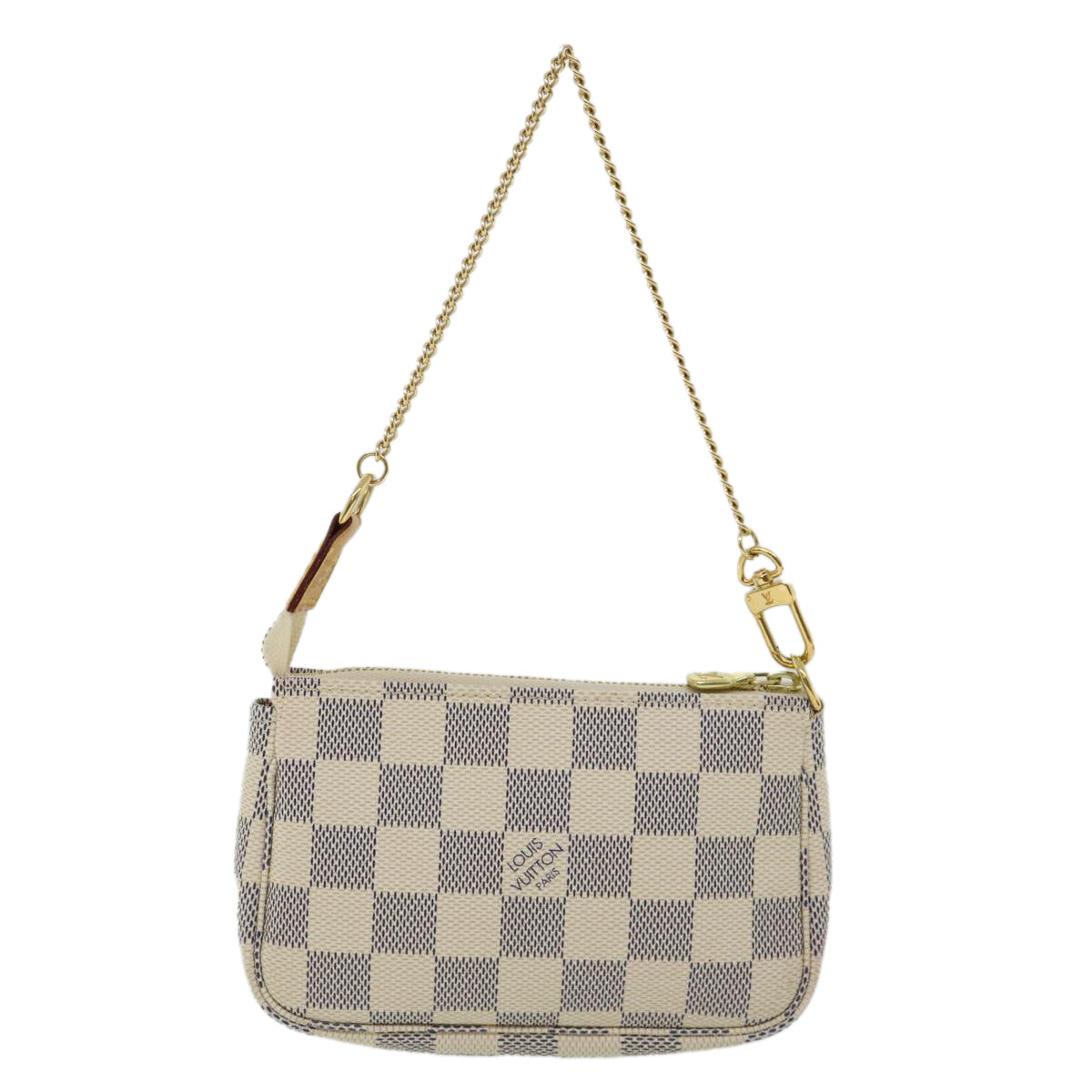 LOUIS VUITTON Damier Azur Mini Pochette Accessoires AccessoryPouch N58010 33530A