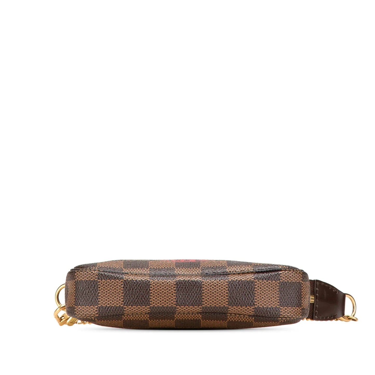Brown Louis Vuitton Damier Ebene Trunks and Bags Mini Pochette Accessoires