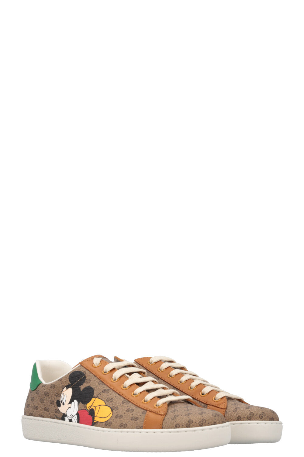 GUCCI x Disney Sneaker Mickey Mo Ace Sneaker Beige