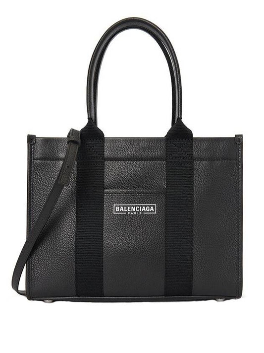 Luxury Balenciaga Trending 2026 Hardware Small Cross Tote Bag Black