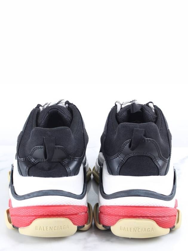 Luxury Balenciaga Trending 2026 Triple S sneakers black red 41 260