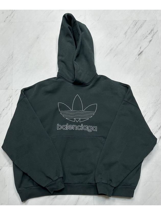 Luxury Balenciaga Trending 2026 x Adidas Logo Hoodie 115