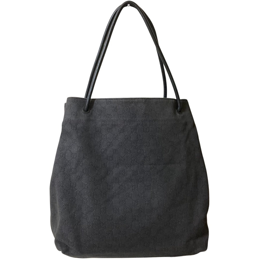 Gucci GG Canvas Leather Tote Bag