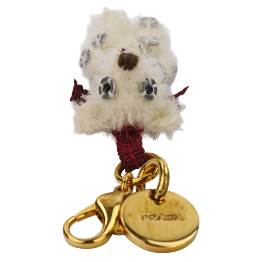 Prada Bear Mini Charm Key Holder Bag Charm