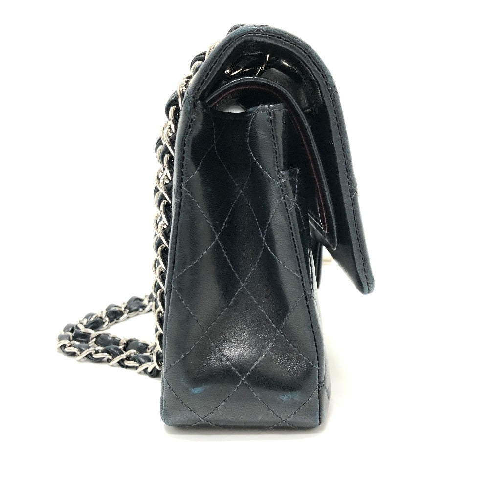 CHANEL Shoulder Bag A01112 lambskin black Matrasse 25