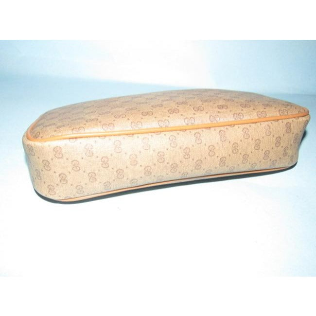 Gucci Leather Canvas Clutch