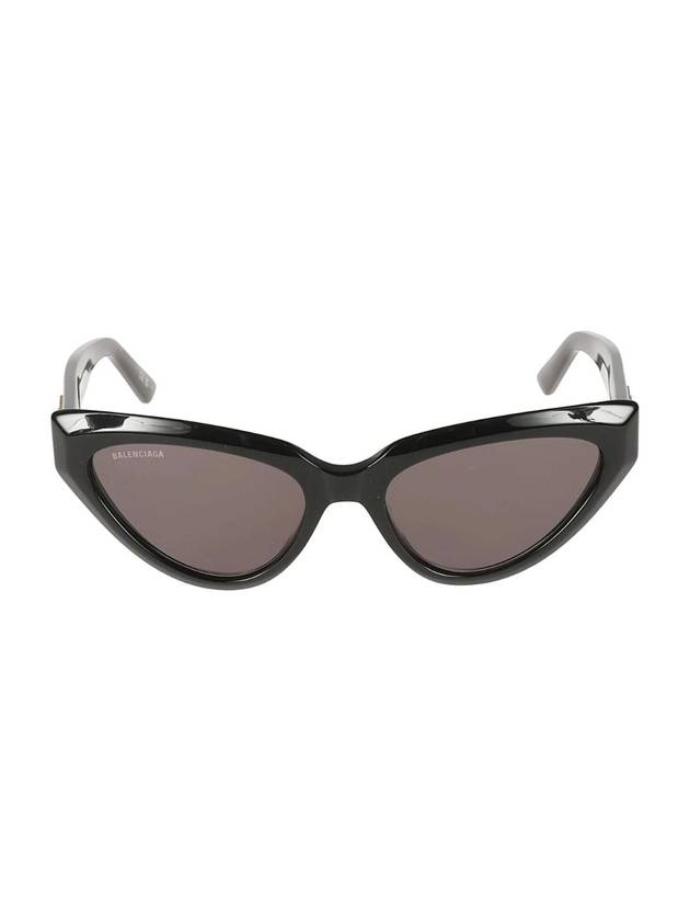 Luxury Balenciaga Trending 2026 Eyewear BB Logo Cat Eye Sunglasses Black