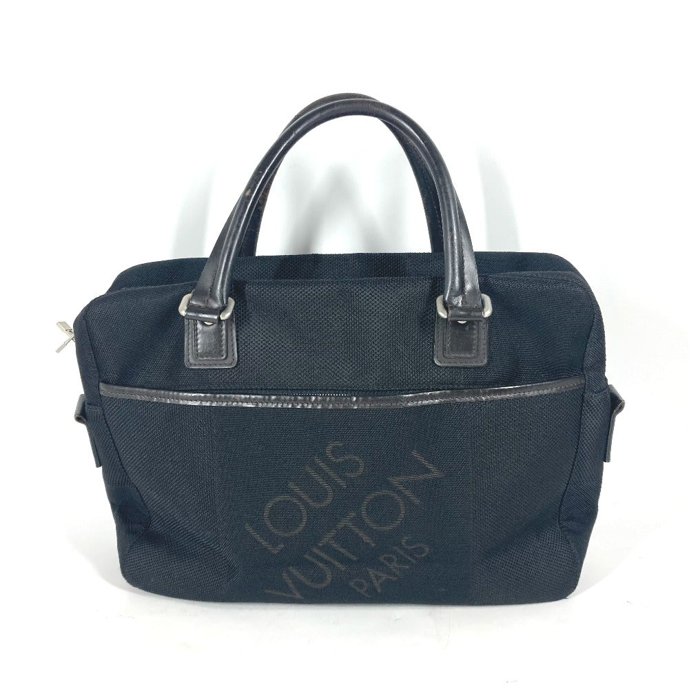 LOUIS VUITTON Business bag M93082 Damier Jean Canvas black Damier Jean Yak Women