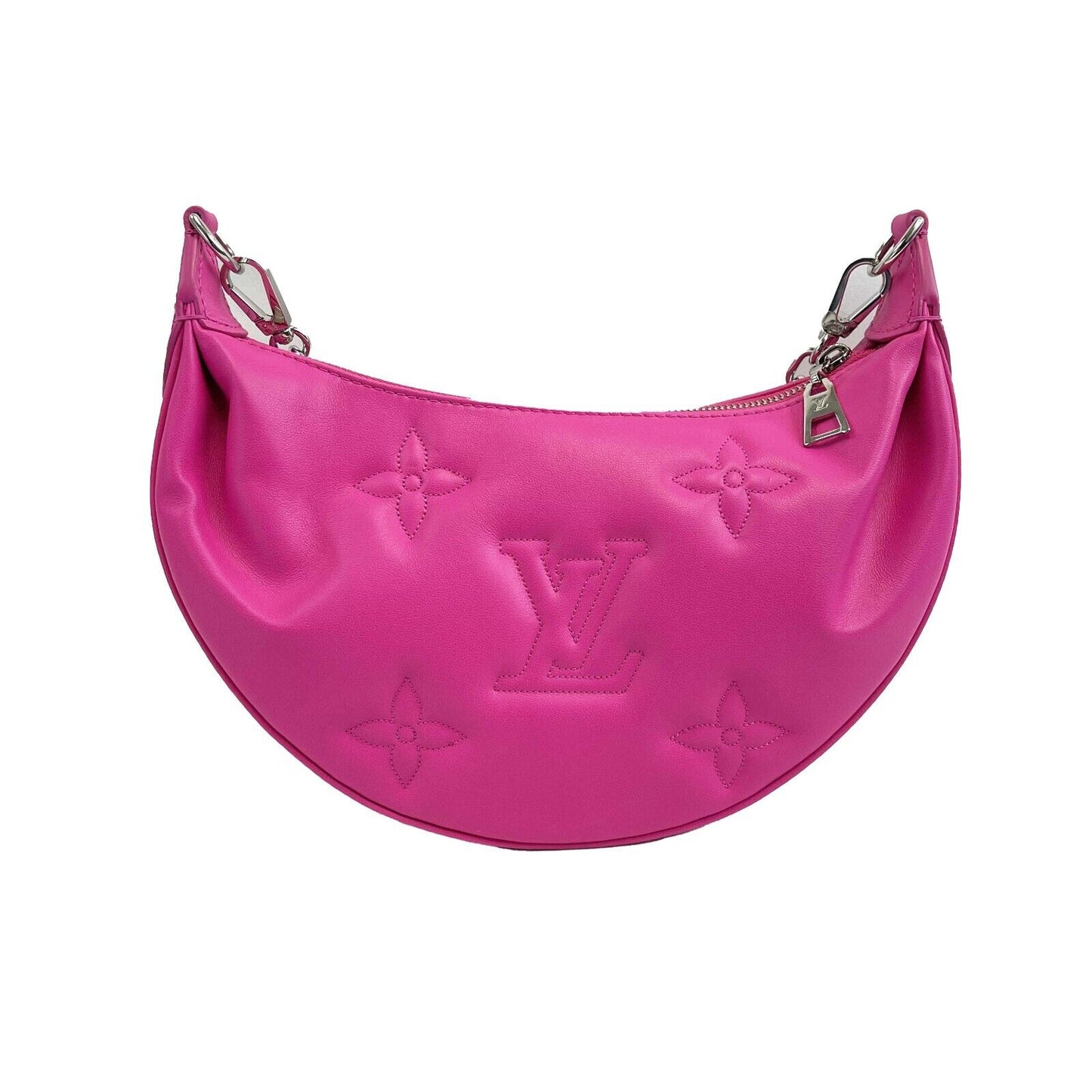LOUIS VUITTON - NEW Over the Moon Monogram Rose Miami Pink Shoulder Chain Strap Shoulder Bag