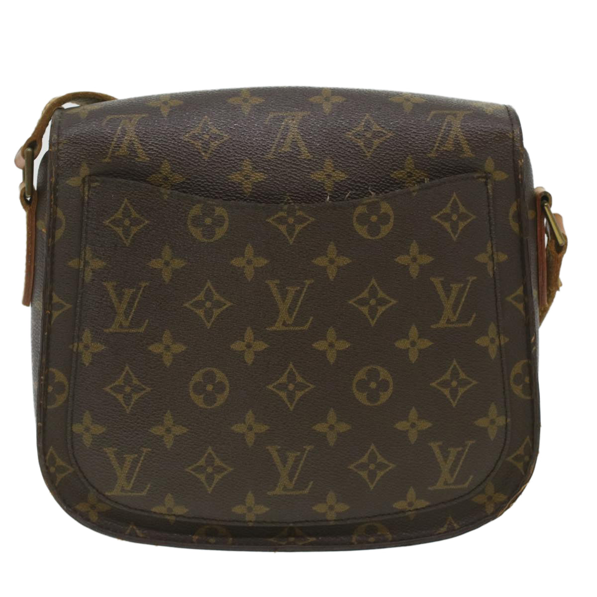 LOUIS VUITTON Monogram Saint Cloud GM Shoulder Bag LV Auth