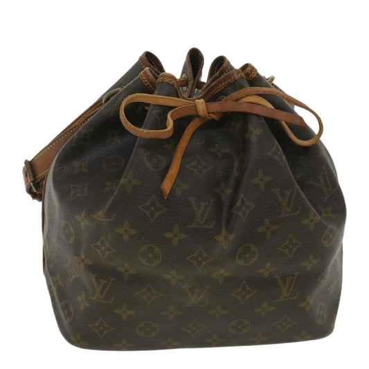 LOUIS VUITTON Monogram Petit Noe Shoulder Bag M42226 LV 36140