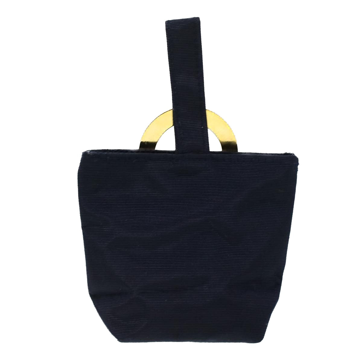 Luxury CELINE Logo Pouch Nylon Navy  36351
