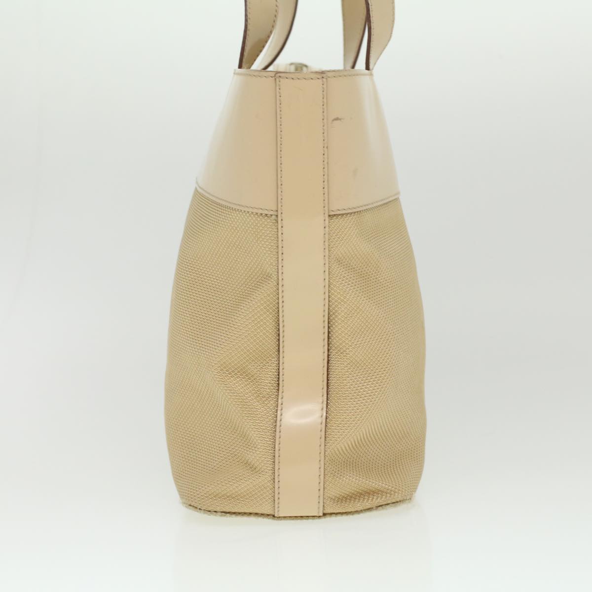 Luxury CELINE Shoulder Bag Enamel nylon Beige  36352