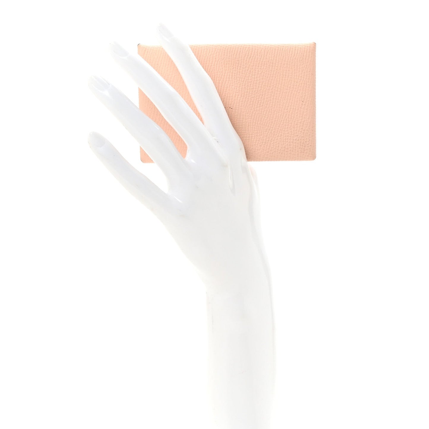 Hermes Epsom Calvi Card Case Rose Eglantine