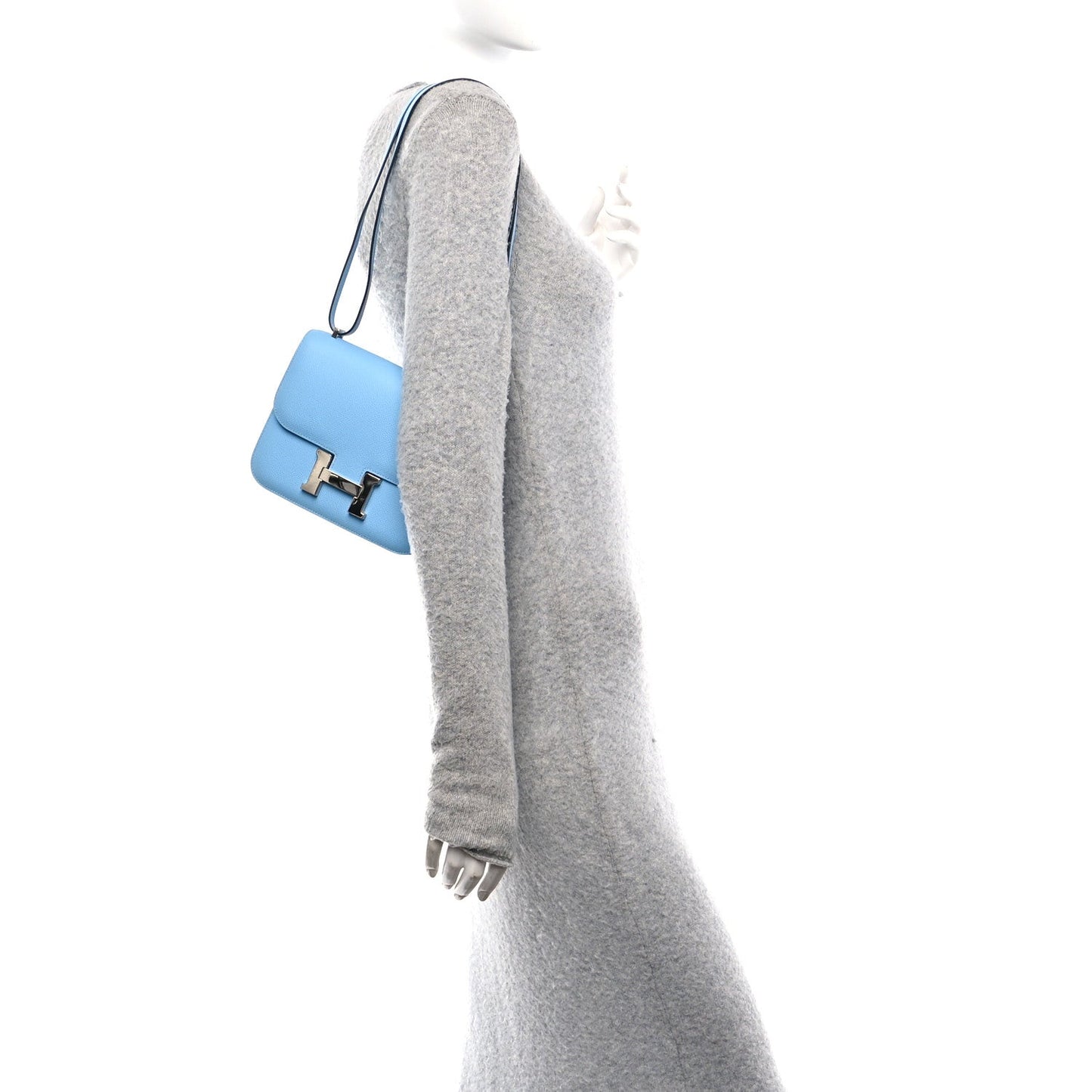 Hermes Epsom Constance 18 Celeste