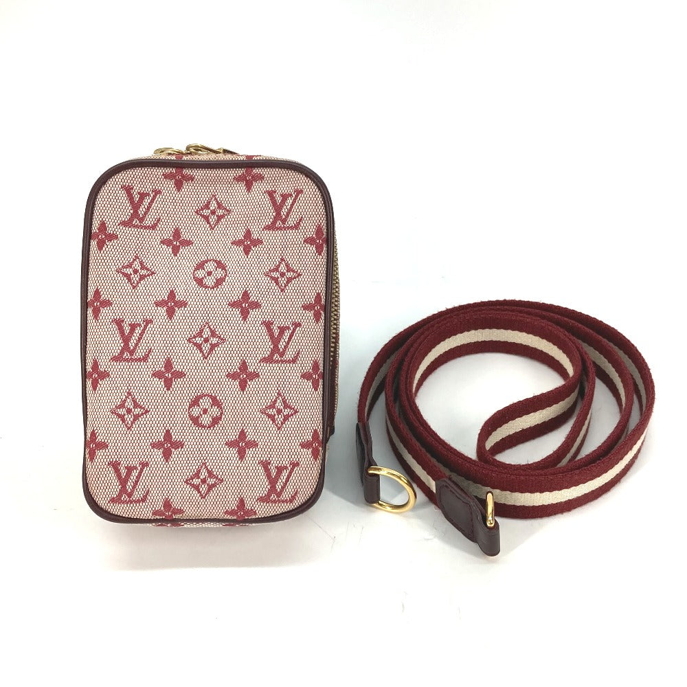 LOUIS VUITTON Pouch M60001  Monogram mini canvas Red Monogram mini US Digital Women