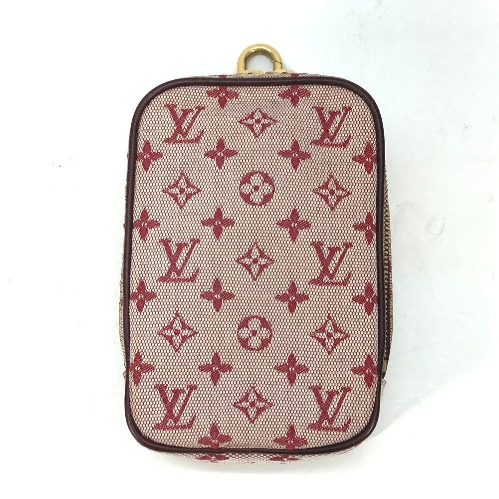 LOUIS VUITTON Pouch M60001  Monogram mini canvas Red Monogram mini US Digital Women
