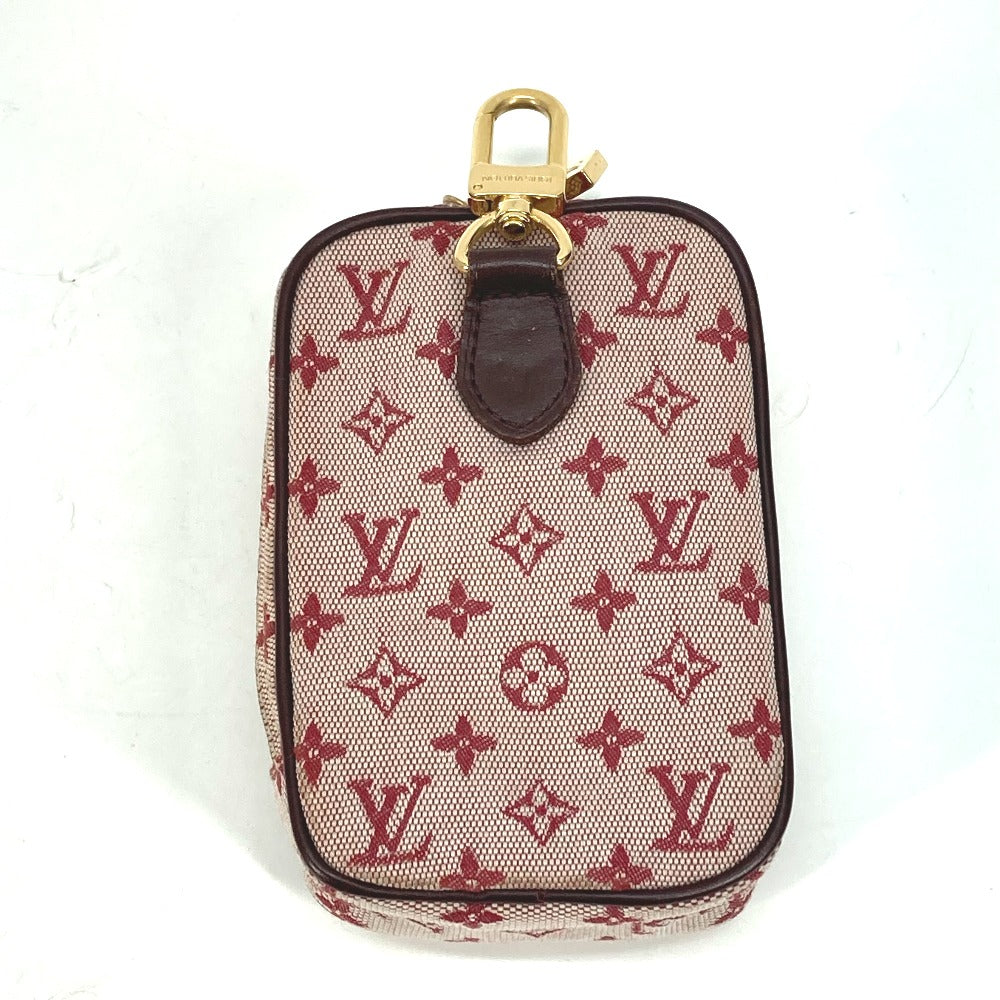 LOUIS VUITTON Pouch M60001  Monogram mini canvas Red Monogram mini US Digital Women
