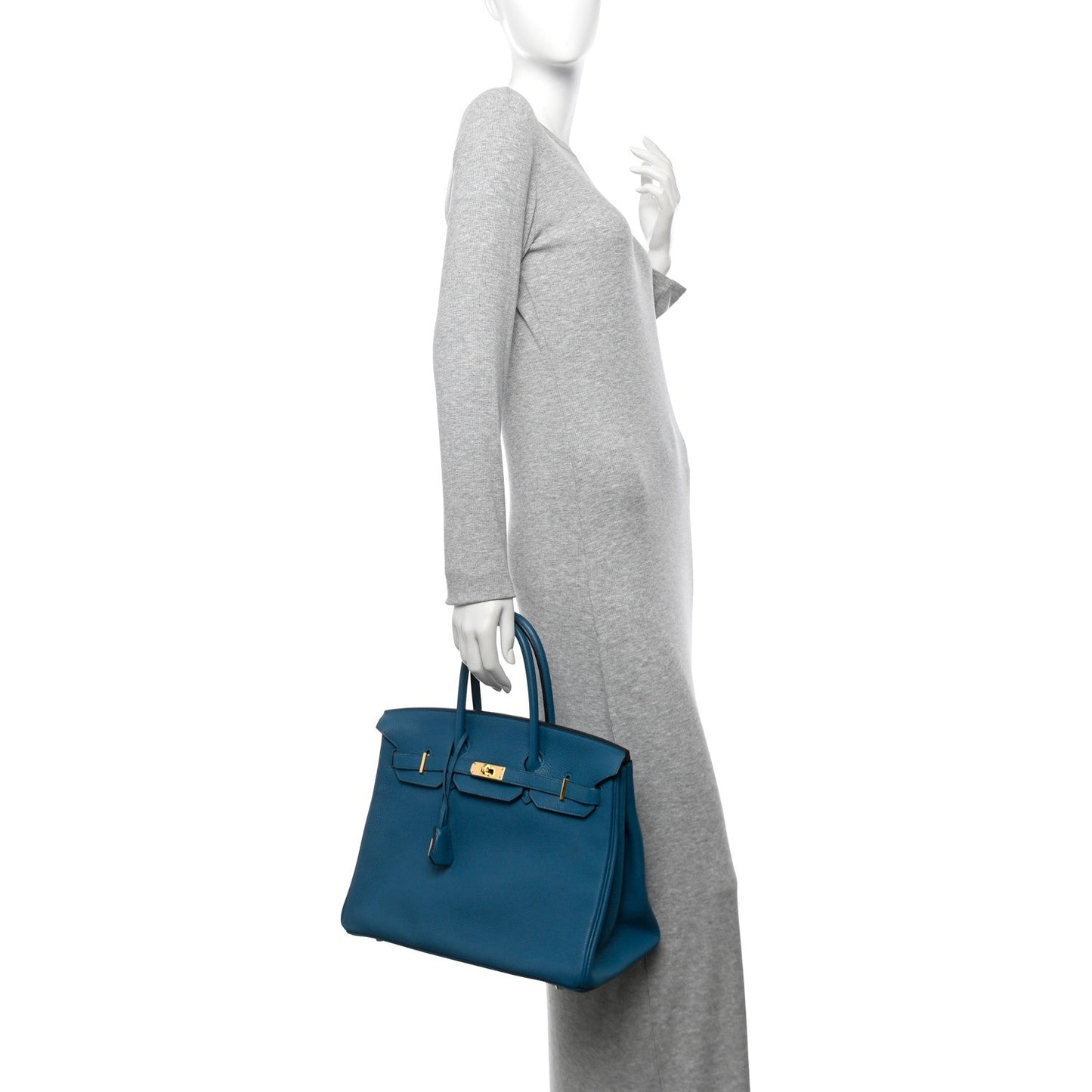 Hermes Togo Birkin 35 Cobalt