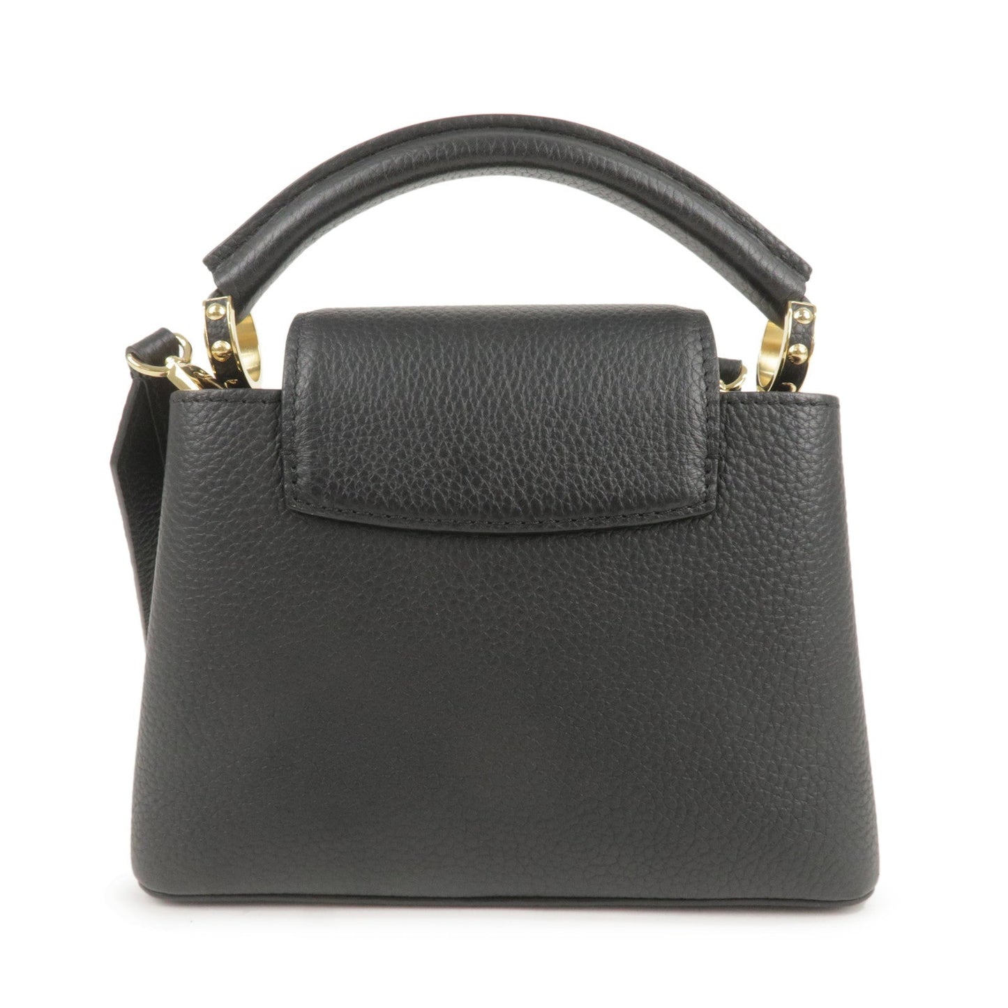 Louis Vuitton Capucines Mini 2Way Bag Hand Bag Black M56071