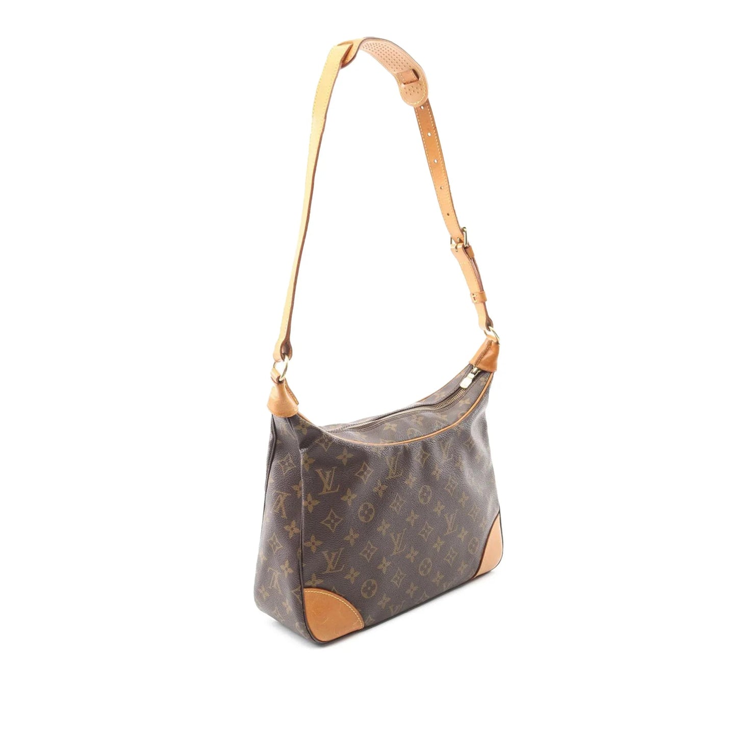 Brown Louis Vuitton Monogram Boulogne 30 Shoulder Bag