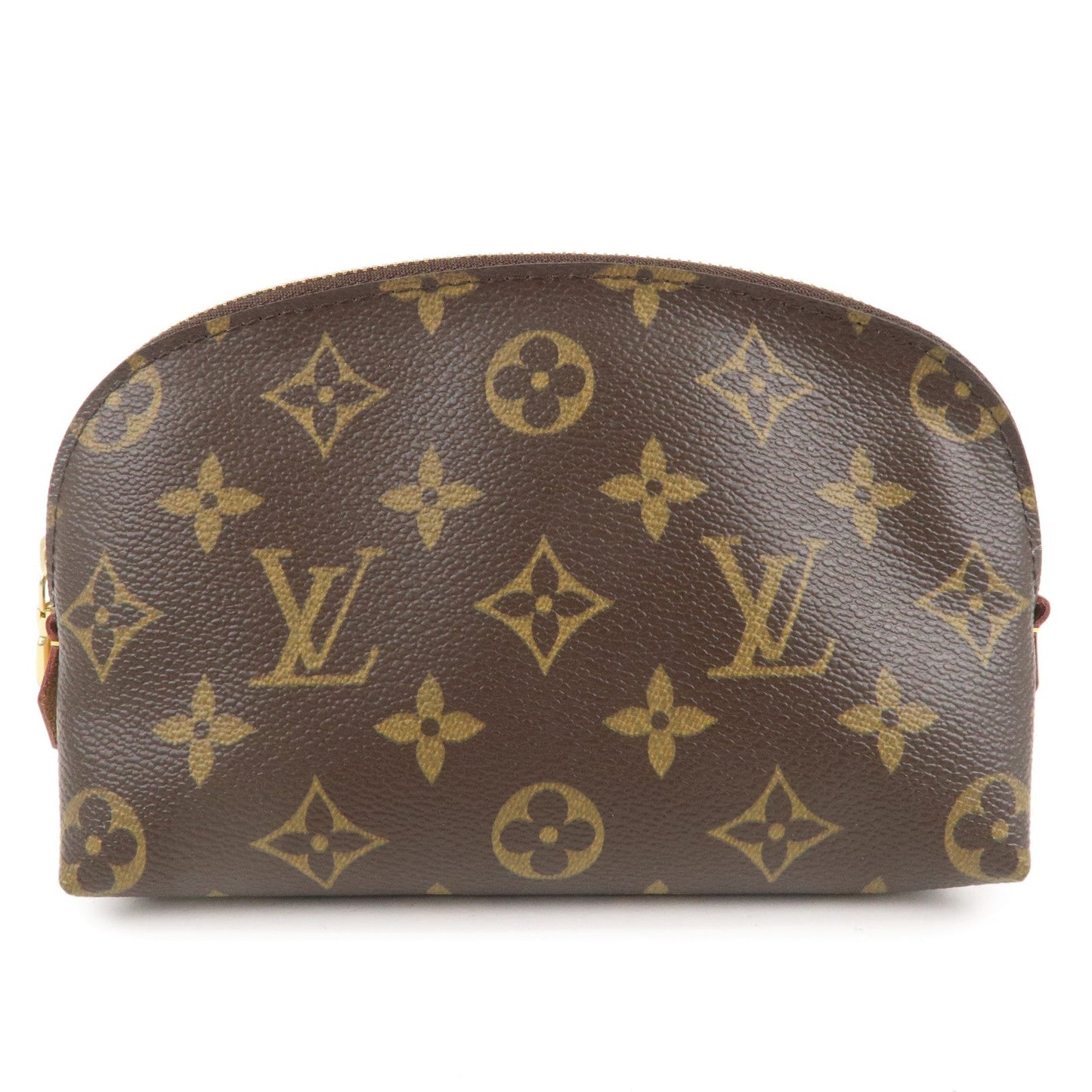Louis Vuitton Monogram Pochette Cosmetic Pouch Brown M47515