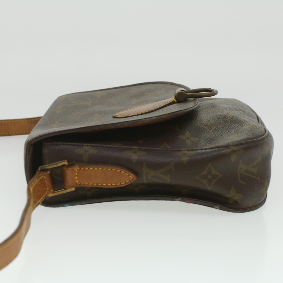 LOUIS VUITTON Monogram Saint Cloud GM Shoulder Bag M51242 LV Auth 37264