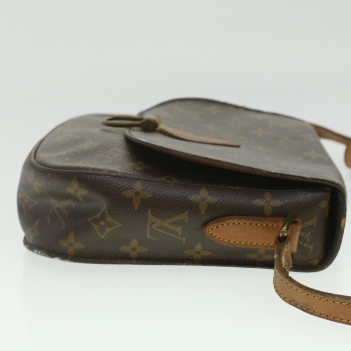 LOUIS VUITTON Monogram Saint Cloud GM Shoulder Bag M51242 LV Auth 37267