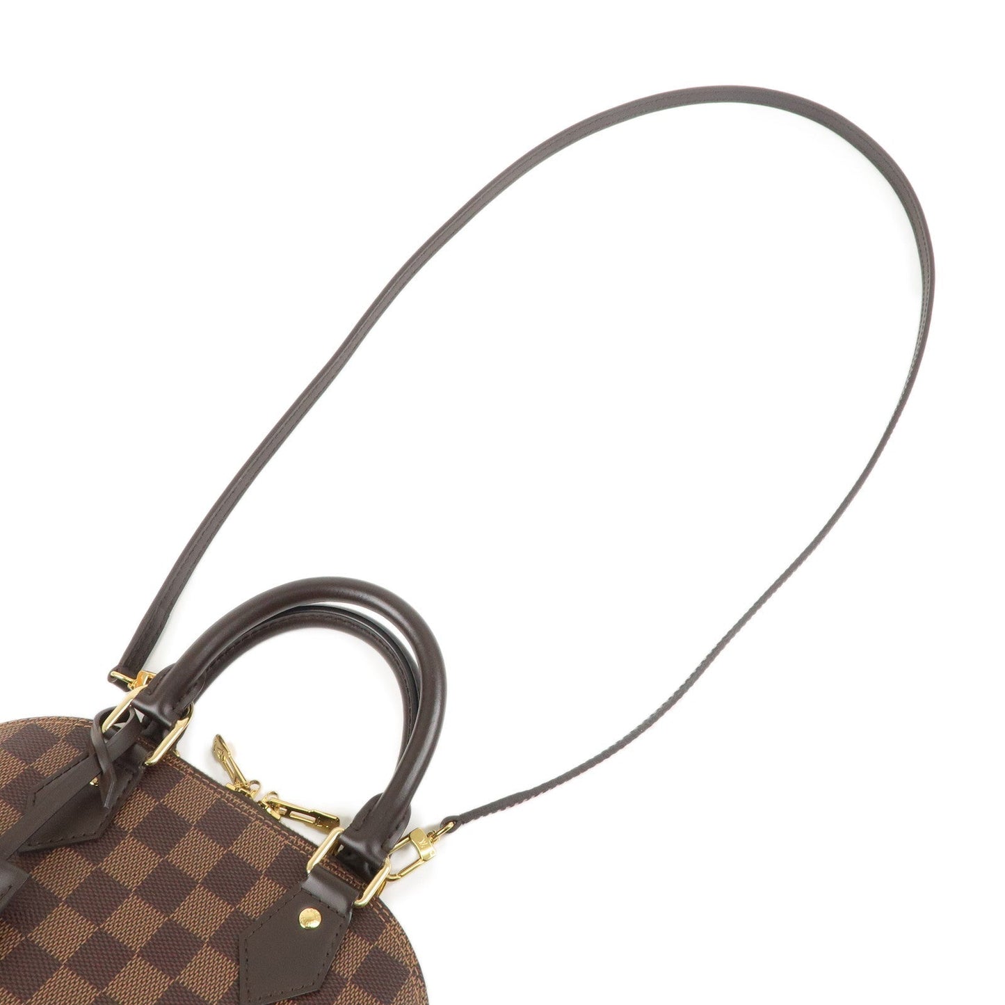 Louis Vuitton Damier Alma BB 2Way Hand Bag Brown N41221