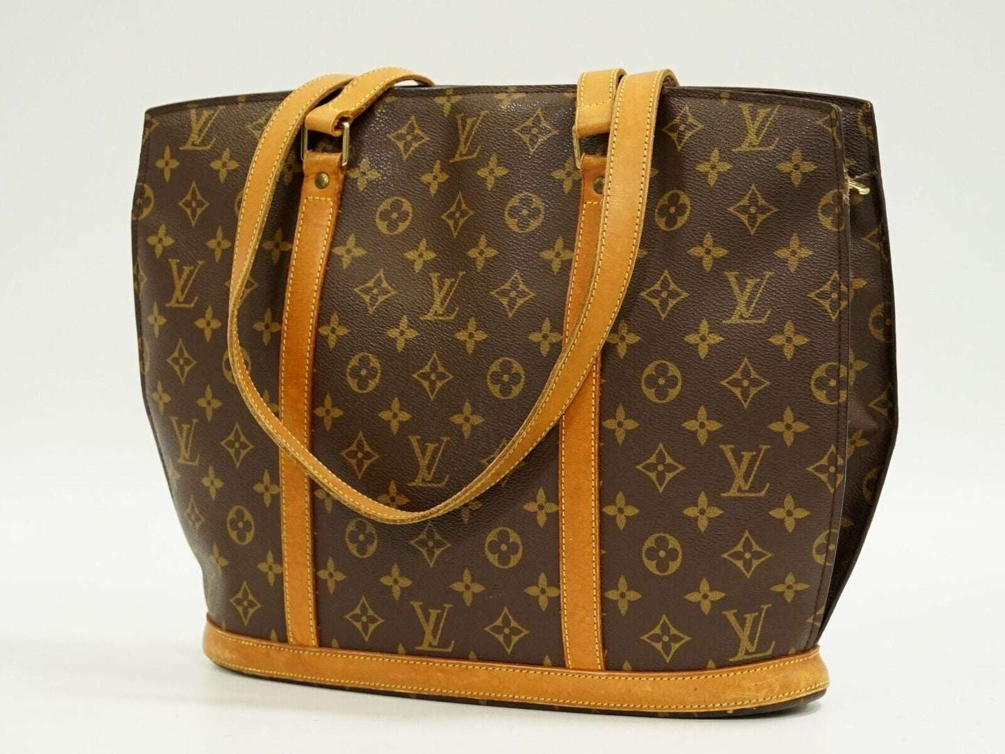 Louis Vuitton Brown Leather Babylone handbag bag