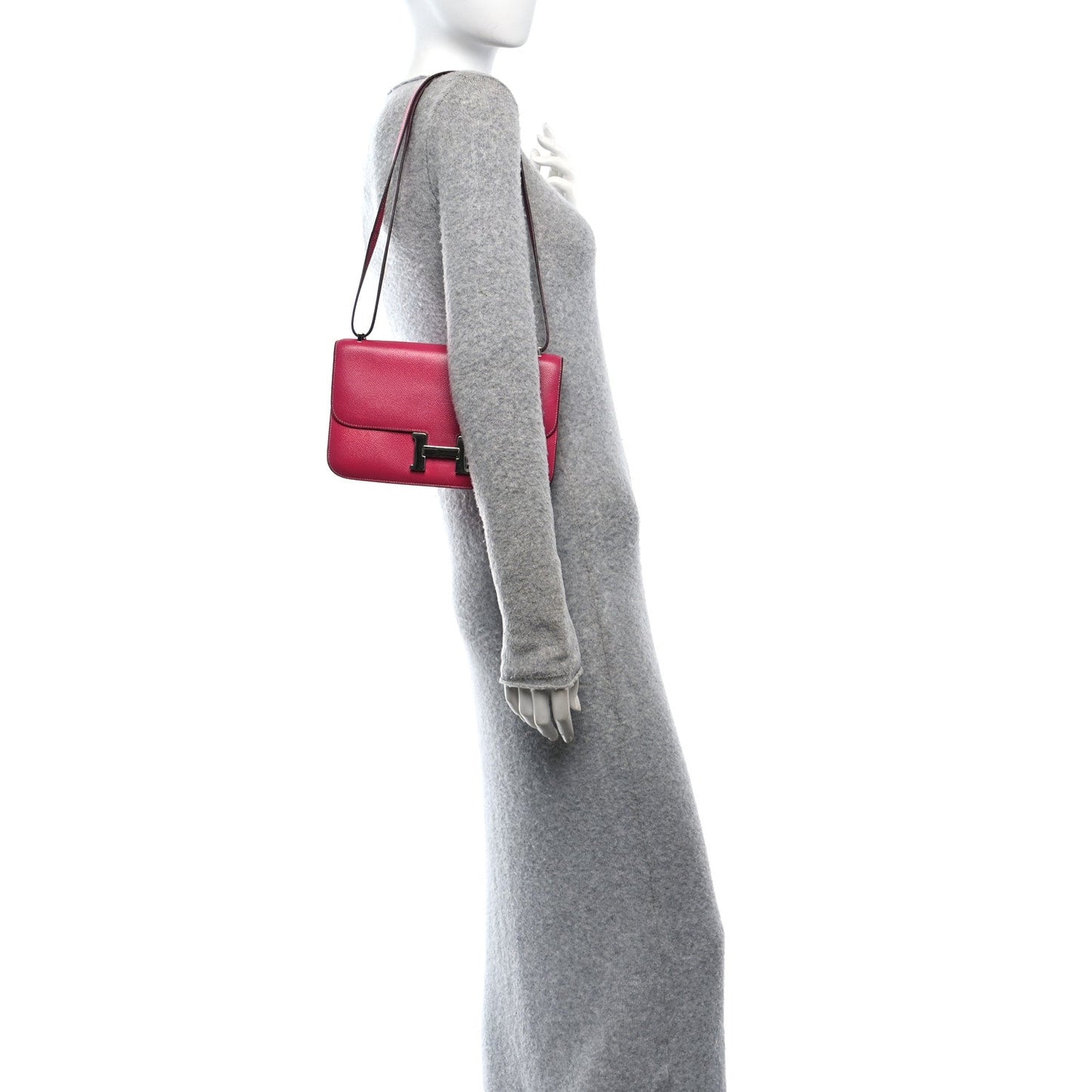 Hermes Epsom Constance Elan 25 Rose Tyrien