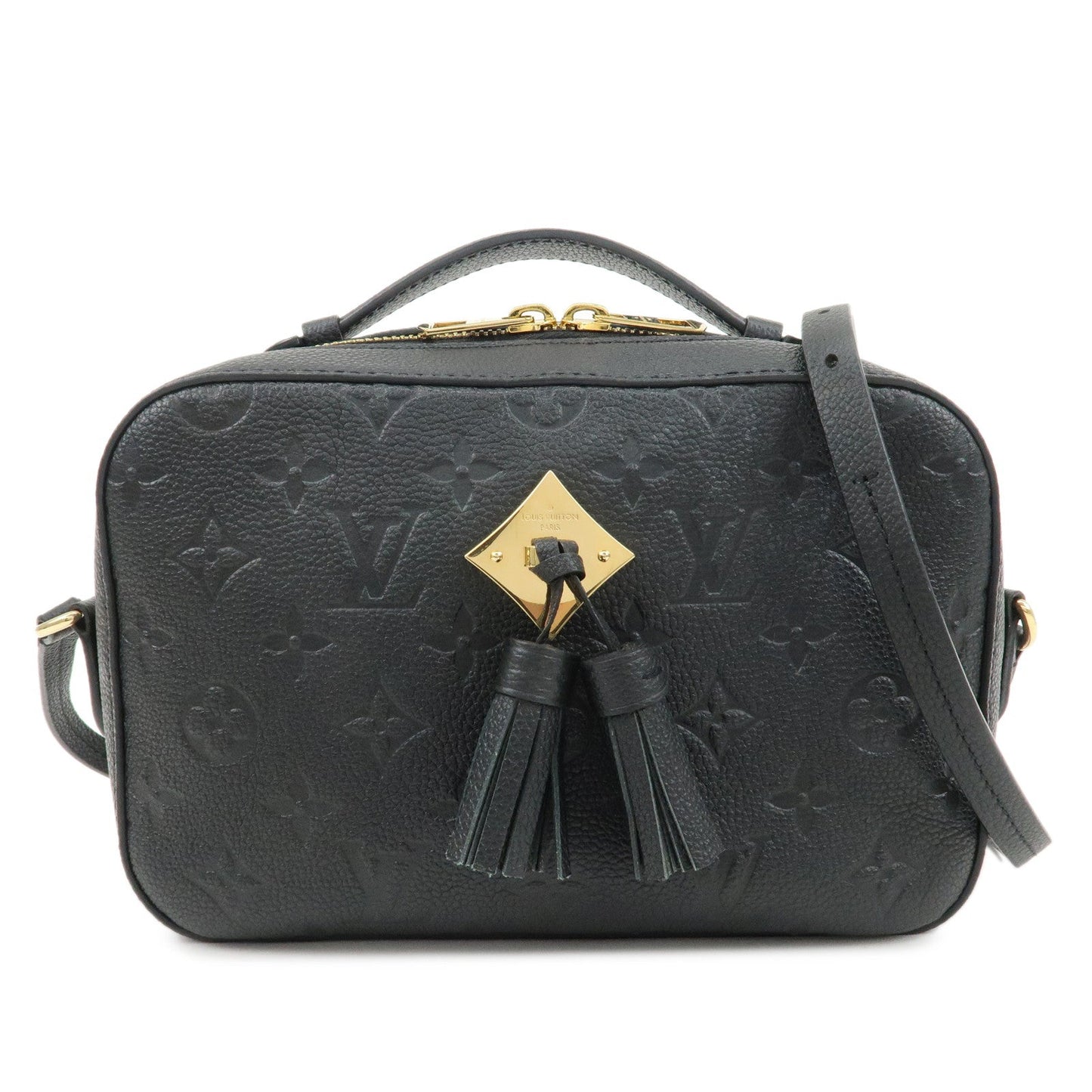 Louis Vuitton Monogram Empreinte Saintonge ShoulderBag M44593 Noir