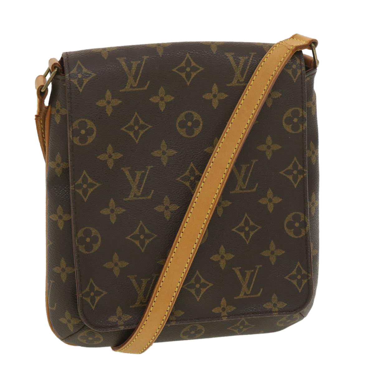LOUIS VUITTON Monogram Musette Salsa Long Shoulder Bag M51387 LV Auth 37939